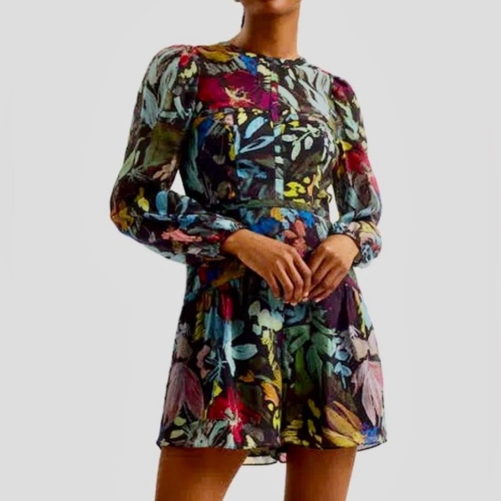 Ted Baker Multicolor Floral Jumpsuit - Picture 2 of 7